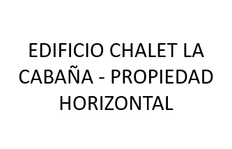 CHALET LA CABAÑA